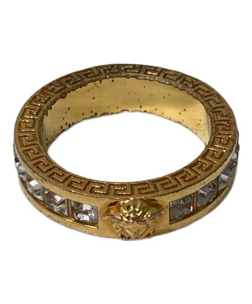 VERSACE（ヴェルサーチェ）VERSACE (ヴェルサーチェ) リング ゴールド(色) サイズ:21の古着・服飾アイテム