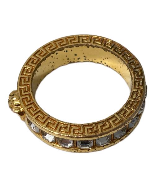 VERSACE（ヴェルサーチェ）VERSACE (ヴェルサーチェ) リング ゴールド(色) サイズ:21の古着・服飾アイテム