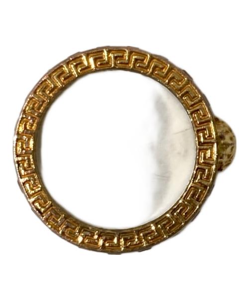 VERSACE（ヴェルサーチェ）VERSACE (ヴェルサーチェ) リング ゴールド(色) サイズ:21の古着・服飾アイテム