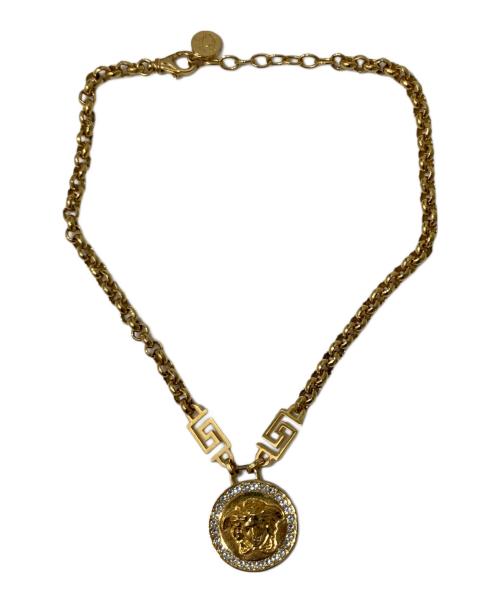 VERSACE（ヴェルサーチェ）VERSACE (ヴェルサーチェ) ネックレス ゴールド(色)の古着・服飾アイテム