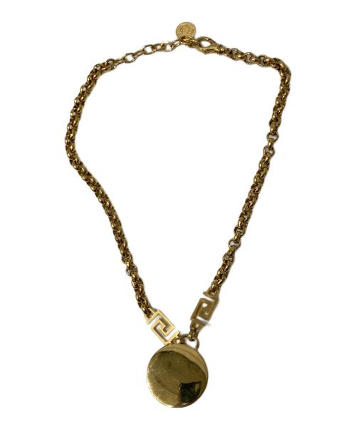 VERSACE（ヴェルサーチェ）VERSACE (ヴェルサーチェ) ネックレス ゴールド(色)の古着・服飾アイテム