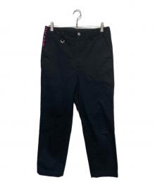 uniform experiment（ユニフォームエクスペリメント）の古着「CHINO TAPERED PANTS」｜ブラック