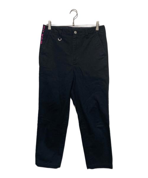 uniform experiment（ユニフォームエクスペリメント）uniform experiment (ユニフォームエクスペリメント) CHINO TAPERED PANTS ブラック サイズ:1の古着・服飾アイテム