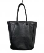 VANSONバンソン）の古着「レザートートバッグ」｜ブラック