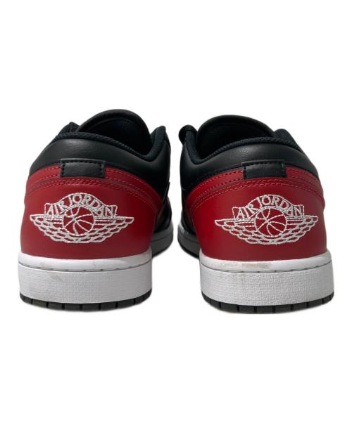 NIKE（ナイキ）NIKE (ナイキ) AIR JORDAN 1 LOW ブラック×レッド サイズ:28.5cmの古着・服飾アイテム