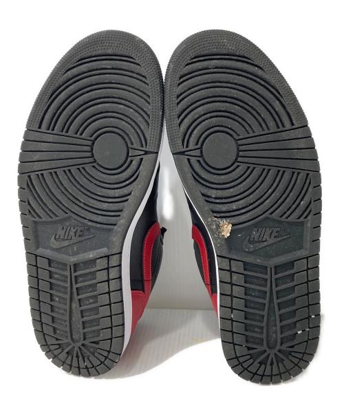 NIKE（ナイキ）NIKE (ナイキ) AIR JORDAN 1 LOW ブラック×レッド サイズ:28.5cmの古着・服飾アイテム