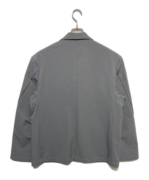 NEW BALANCE（ニューバランス）NEW BALANCE (ニューバランス) NB GREY シングルジャケット グレー サイズ:Lの古着・服飾アイテム