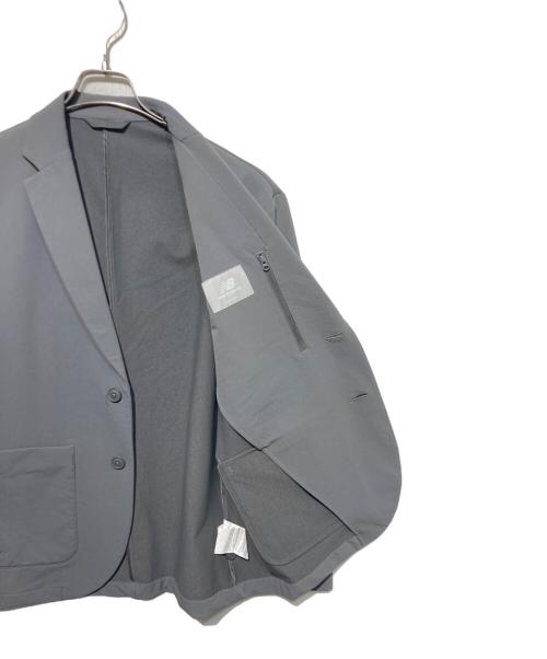 NEW BALANCE（ニューバランス）NEW BALANCE (ニューバランス) NB GREY シングルジャケット グレー サイズ:Lの古着・服飾アイテム