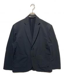 NEW BALANCE（ニューバランス）の古着「NB GREY シングルジャケット」｜ブラック