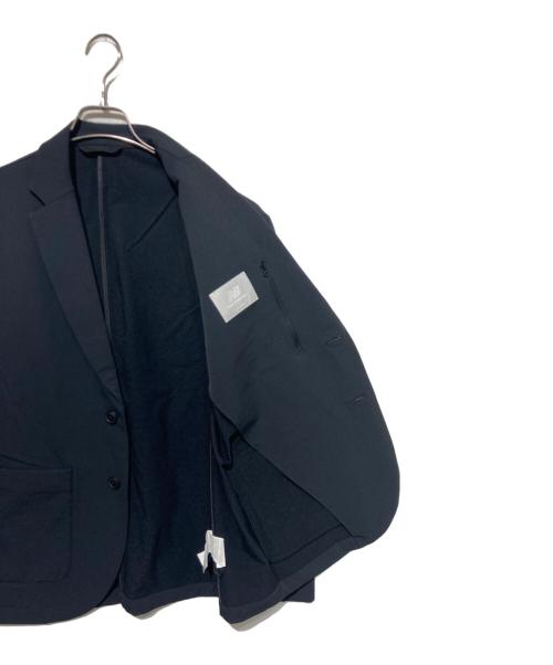NEW BALANCE（ニューバランス）NEW BALANCE (ニューバランス) NB GREY シングルジャケット ブラック サイズ:Lの古着・服飾アイテム