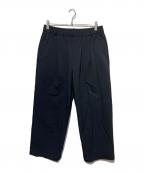 NEW BALANCEニューバランス）の古着「NB GREY ワイドパンツ」｜ブラック