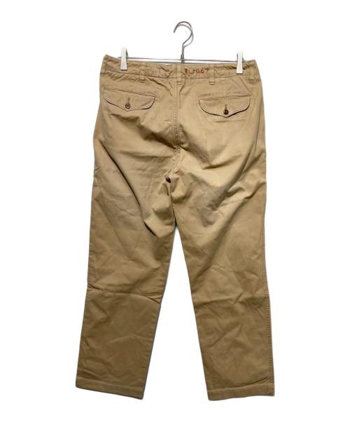 POLO RALPH LAUREN（ポロ・ラルフローレン）POLO RALPH LAUREN (ポロ・ラルフローレン) チノトラウザー ベージュ サイズ:32の古着・服飾アイテム