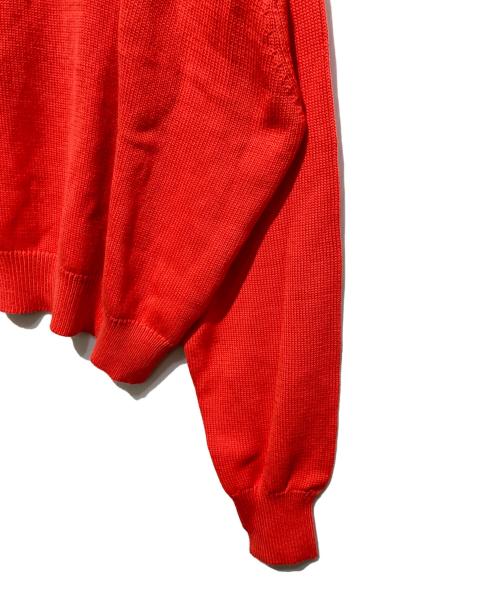 journal standard luxe（ジャーナルスタンダード ラックス）JOURNAL STANDARD LUXE (ジャーナルスタンダード ラックス) COTTONテンジククルーネックプルオーバー レッド サイズ:Freeの古着・服飾アイテム