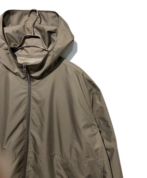 journal standard luxe（ジャーナルスタンダード ラックス）JOURNAL STANDARD LUXE (ジャーナルスタンダード ラックス) メモリータフタ フードブルゾン ブラウン サイズ:Sの古着・服飾アイテム