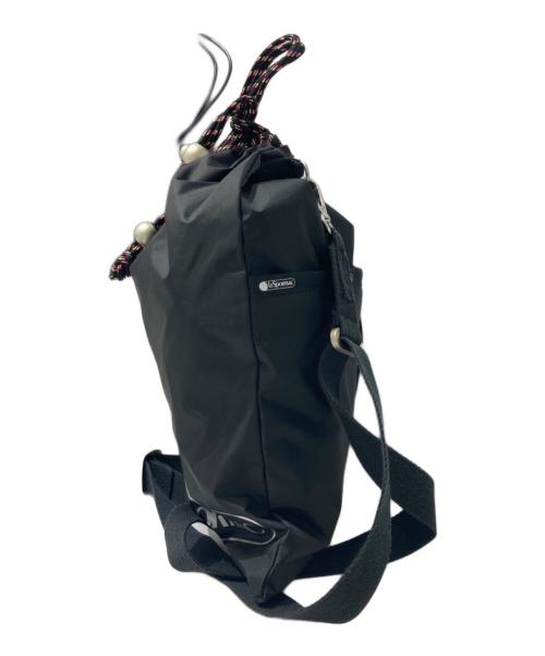 LeSportsac（レスポートサック）LeSportsac (レスポートサック) DRAWSTRING SHOULDER ブラックの古着・服飾アイテム