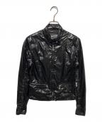 MONCLERモンクレール）の古着「ナイロンシングルジャケット」｜ブラック