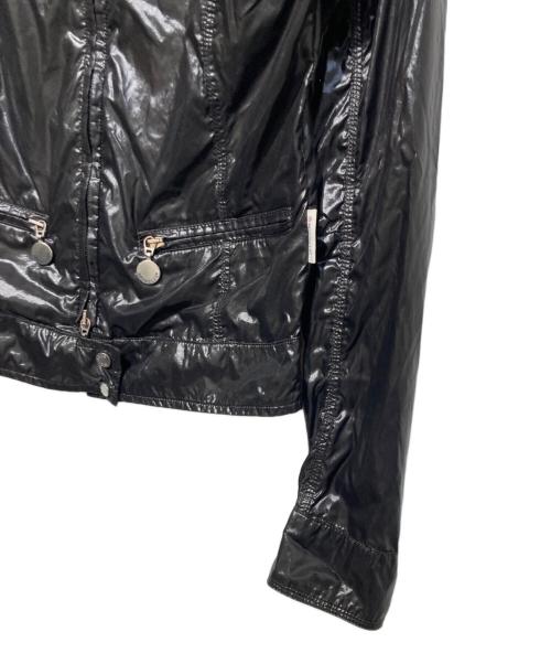 MONCLER（モンクレール）MONCLER (モンクレール) ナイロンシングルジャケット ブラックの古着・服飾アイテム