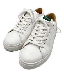 PARABOOT（パラブーツ）の古着「SUPERNOVA レザースニーカー」｜ホワイト