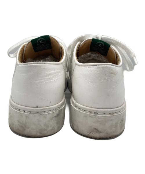 PARABOOT（パラブーツ）PARABOOT (パラブーツ) SUPERNOVA レザースニーカー ホワイト サイズ:40の古着・服飾アイテム