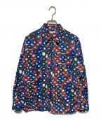 HERALBONYヘラルボニー）の古着「ブロードレギュラーカラーシャツ「（無題）」」｜マルチカラー