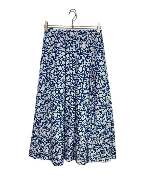 HERALBONY（ヘラルボニー）HERALBONY (ヘラルボニー) フレアスカート「アオの世界」 ブルー サイズ:Mの古着・服飾アイテム