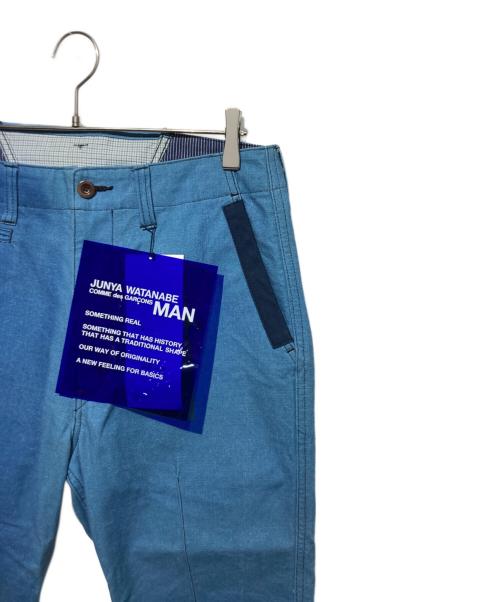 COMME des GARCONS JUNYA WATANABE MAN（コムデギャルソンジュンヤワタナベマン）COMME des GARCONS JUNYA WATANABE MAN (コム デ ギャルソン ジュンヤ ワタナベ マン) コットンパンツ インディゴ サイズ:Sの古着・服飾アイテム