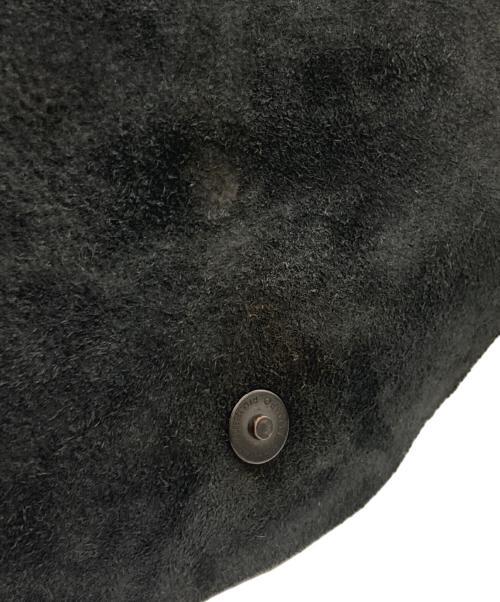 Uni&co.（ユニアンドコー）Uni&co. (ユニアンドコー) レザーメッセンジャーバッグ ブラックの古着・服飾アイテム