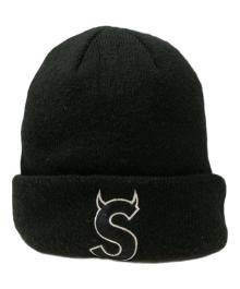 SUPREME×New Era（シュプリーム×ニューエラ）の古着「Devil S Logo Beanie」｜ブラック