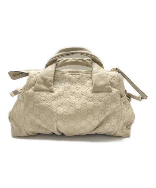 GUCCI（グッチ）GUCCI (グッチ) グッチシマ ヒステリア ハンドバッグ クリームの古着・服飾アイテム