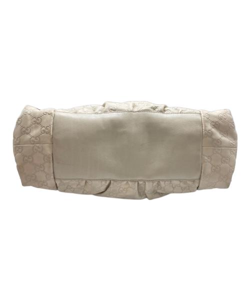 GUCCI（グッチ）GUCCI (グッチ) グッチシマ ヒステリア ハンドバッグ クリームの古着・服飾アイテム