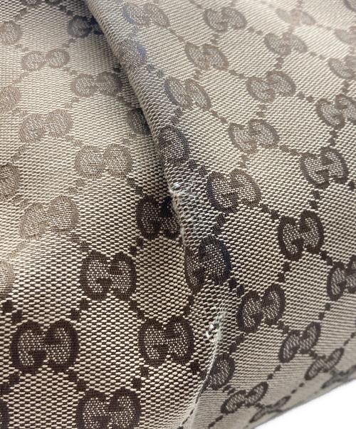 GUCCI（グッチ）GUCCI (グッチ) スーキーGGキャンバストートバッグ ブルーの古着・服飾アイテム