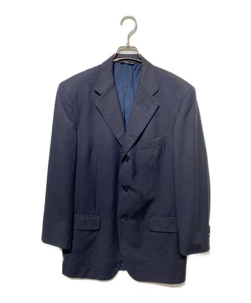 Yves Saint Laurent（イヴサンローラン）Yves Saint Laurent (イヴサンローラン) 3Bテーラードジャケット ネイビー サイズ:50の古着・服飾アイテム