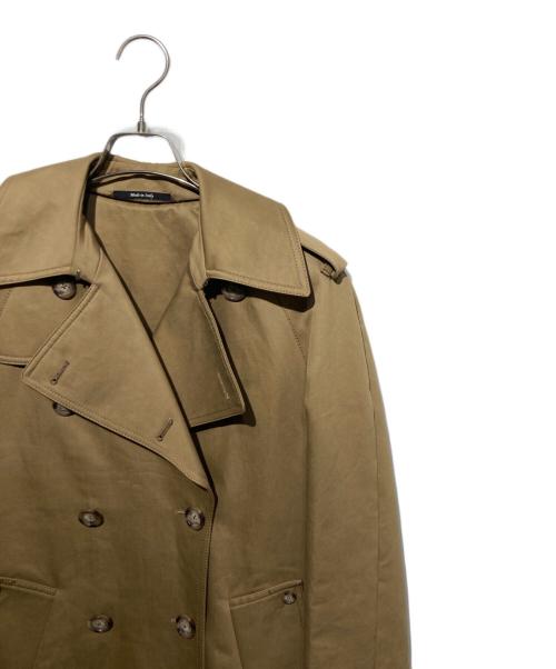 Maison Margiela（メゾンマルジェラ）Maison Margiela (メゾンマルジェラ) Cotton Trench Coat ベージュ サイズ:36の古着・服飾アイテム