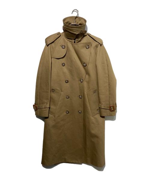 Maison Margiela（メゾンマルジェラ）Maison Margiela (メゾンマルジェラ) Cotton Trench Coat ベージュ サイズ:36の古着・服飾アイテム