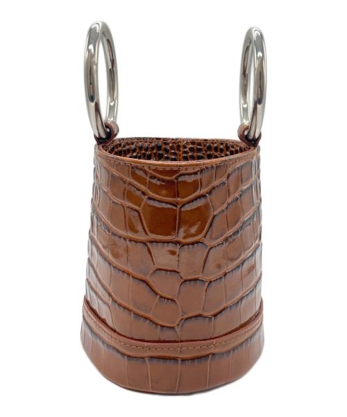 SIMON MILLER（サイモンミラー）Simon Miller (サイモンミラー) 型押し bonsai bag ブラウンの古着・服飾アイテム
