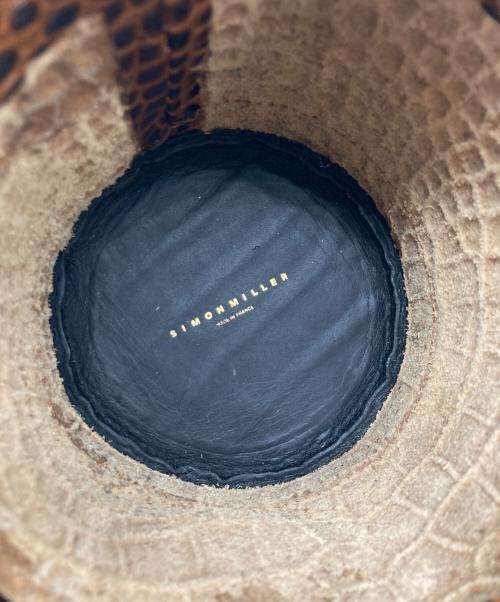 SIMON MILLER（サイモンミラー）Simon Miller (サイモンミラー) 型押し bonsai bag ブラウンの古着・服飾アイテム