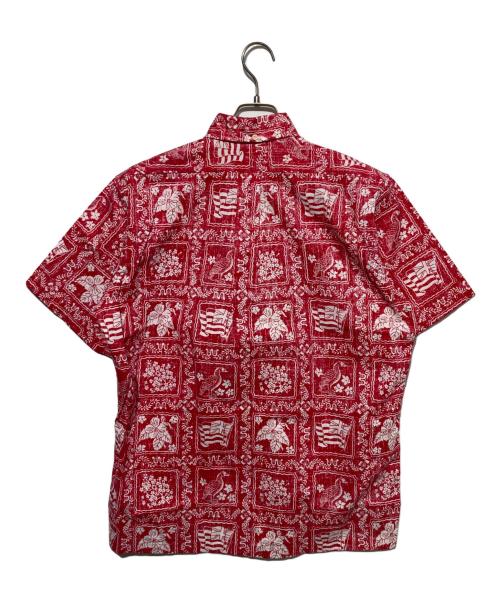 reyn spooner（レイン スプナー）reyn spooner (レイン スプナー) 総柄プルオーバーシャツ レッド サイズ:Sの古着・服飾アイテム