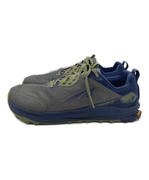 ALTRA（アルトラ）ALTRA (アルトラ) LONE PEAK 9 ローカットスニーカー グレー×ネイビー サイズ:US11の古着・服飾アイテム