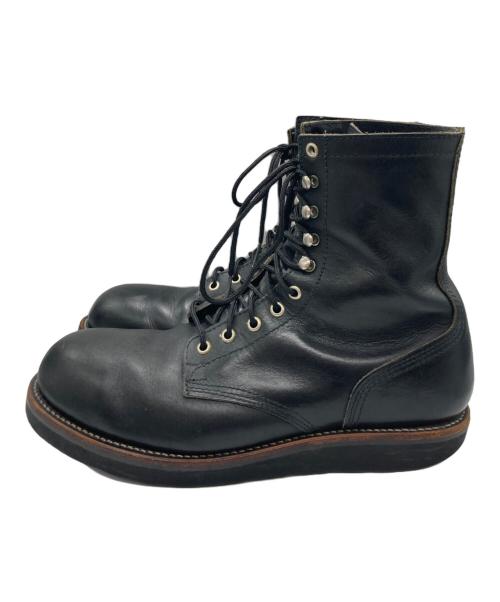 SUN CHAGO SHOES（サンチャゴシューズ）SUN CHAGO SHOES (サンチャゴシューズ) ワークブーツ ブラック サイズ:10の古着・服飾アイテム