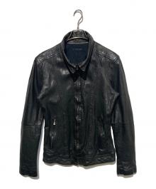 LUVA TRAM（ルーバトラム）の古着「レザージャケット」｜ブラック