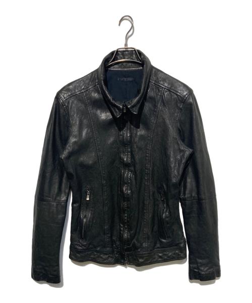 LUVA TRAM（ルーバトラム）LUVA TRAM (ルーバトラム) レザージャケット ブラック サイズ:Lの古着・服飾アイテム