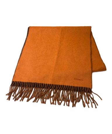 中古・古着通販】HERMES (エルメス) レクトヴェルソカシミヤマフラー