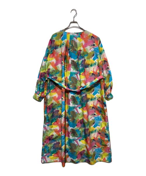 HERALBONY（ヘラルボニー）HERALBONY (ヘラルボニー) クルーネックワンピース「タイトル不明」 マルチカラー サイズ:Fの古着・服飾アイテム