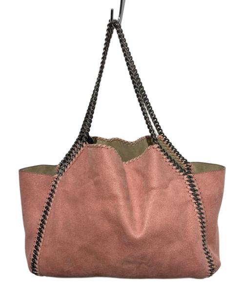 STELLA McCARTNEY（ステラマッカートニー）STELLA McCARTNEY (ステラマッカートニー) ファラベラ リバーシブル トート ピンクの古着・服飾アイテム
