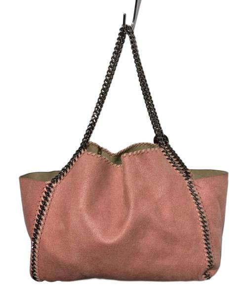 STELLA McCARTNEY（ステラマッカートニー）STELLA McCARTNEY (ステラマッカートニー) ファラベラ リバーシブル トート ピンクの古着・服飾アイテム