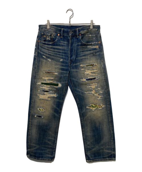 RRL（ダブルアールエル）RRL (ダブルアールエル) ヴィンテージ 5ポケット Averie ジーンズ インディゴ サイズ:W32の古着・服飾アイテム