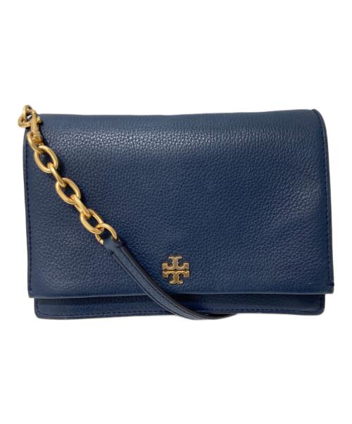 TORY BURCH（トリーバーチ）TORY BURCH (トリーバーチ) ショルダーバッグ ネイビーの古着・服飾アイテム
