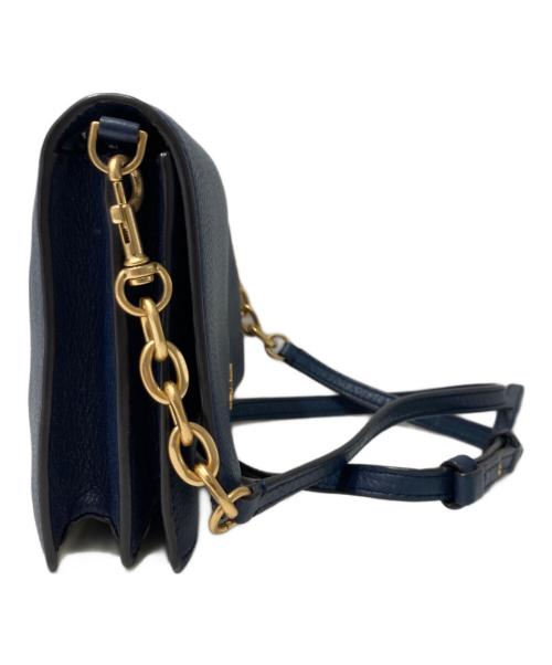 TORY BURCH（トリーバーチ）TORY BURCH (トリーバーチ) ショルダーバッグ ネイビーの古着・服飾アイテム