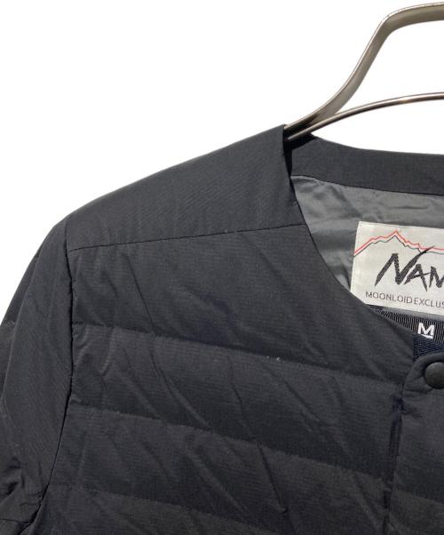 nanga white label（ナンガホワイトレーベル）nanga white label (ナンガホワイトレーベル) DOWN CARDIGAN ダウンカーディガン ブラック サイズ:Mの古着・服飾アイテム