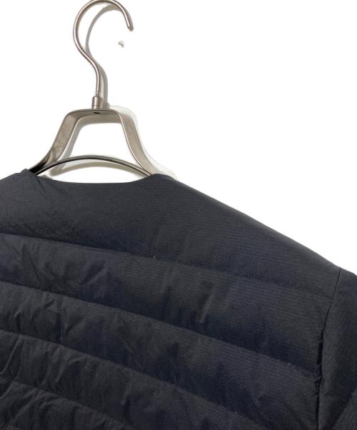 nanga white label（ナンガホワイトレーベル）nanga white label (ナンガホワイトレーベル) DOWN CARDIGAN ダウンカーディガン ブラック サイズ:Mの古着・服飾アイテム